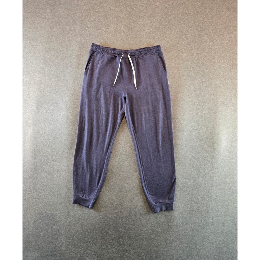 Vuori Performance Jogger Womens L Indigo Heather DreamKnit Activewear Pants